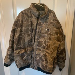 Drake insulated old school camouflage jacket